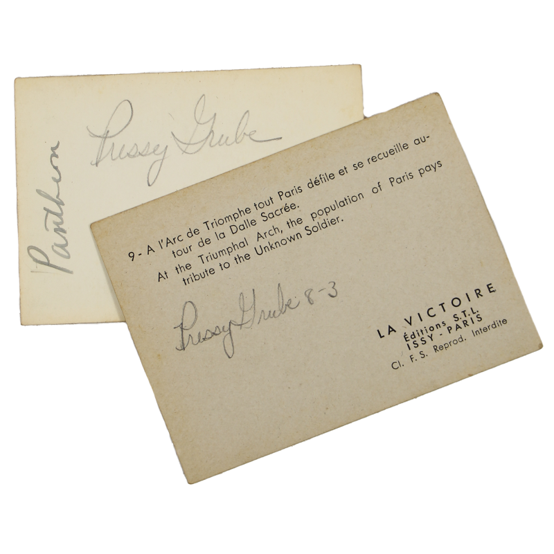 Album souvenir, Pfc. Ralph Grube, 351st Engineer General Service Regiment, ETO