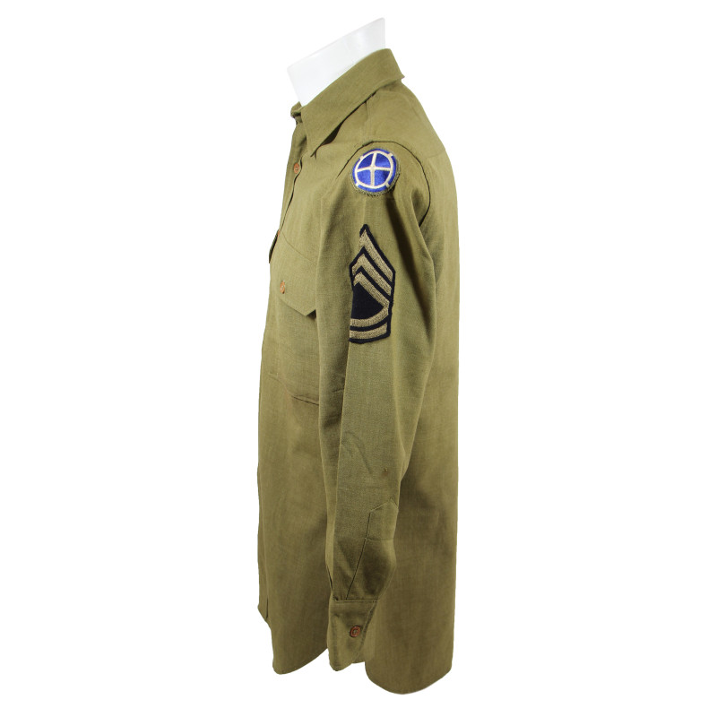 Uniforme, Technical Sergeant, 161st Field Arty Bn., 35th Infantry Division, ETO