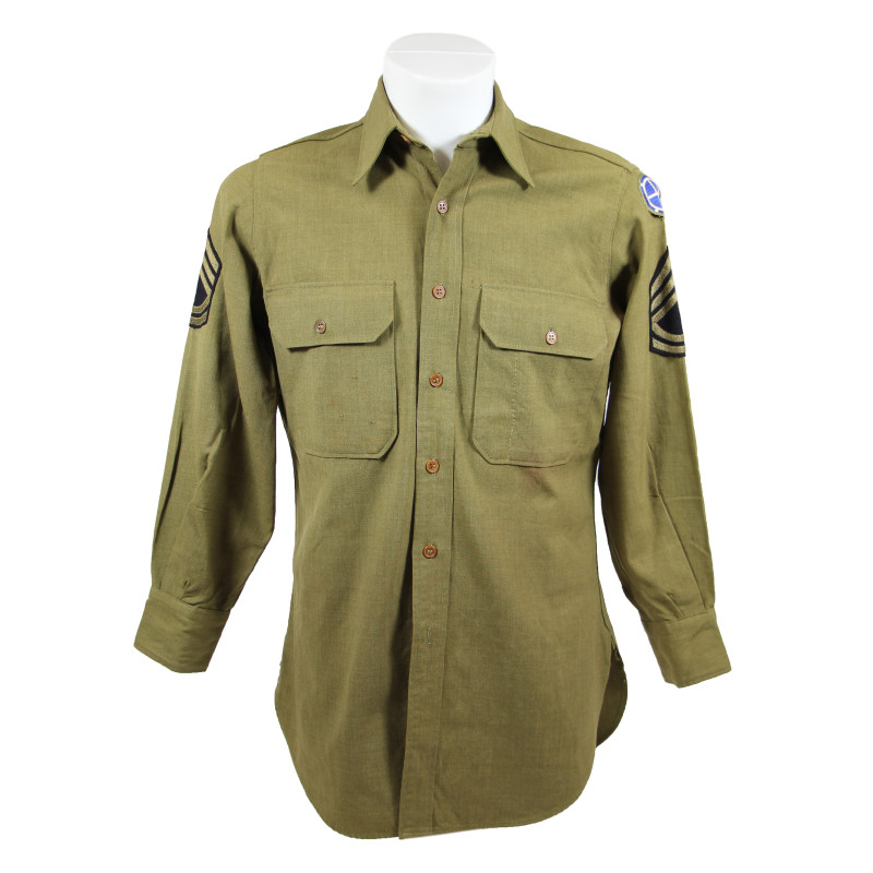 Uniforme, Technical Sergeant, 161st Field Arty Bn., 35th Infantry Division, ETO