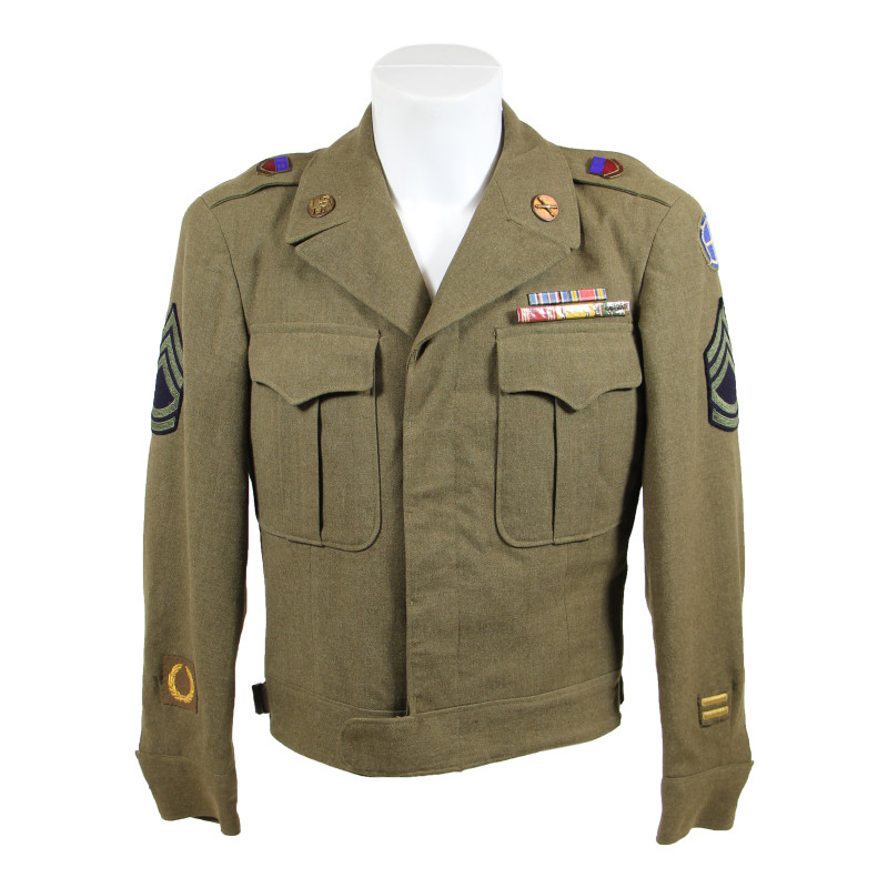 Uniforme, Technical Sergeant, 161st Field Arty Bn., 35th Infantry Division, ETO