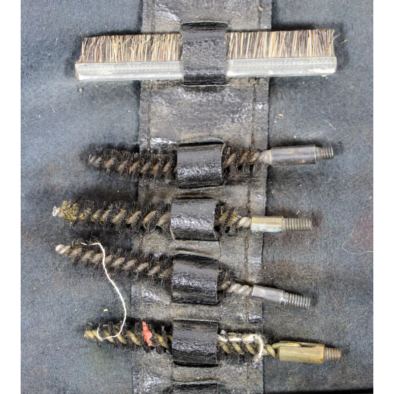 Nécessaire de nettoyage, écouvillons et brossette, calibre .30