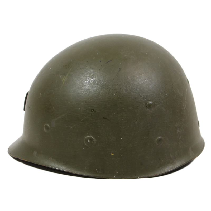 Sous-casque M1 (liner), WESTINGHOUSE, A washers verts, Captain, 90th Infantry Division