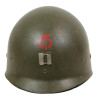 Sous-casque M1 (liner), WESTINGHOUSE, A washers verts, Captain, 90th Infantry Division