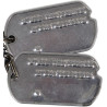 Dog Tags, S/Sgt. Orville Downey, Hq. Co., 1st Bn., 517th PRCT, Southern France, 1944