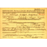 Plaques d'identité, Dog Tags, S/Sgt. Orville Downey, Hq. Co., 1st Bn., 517th PRCT, Provence, 1944