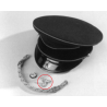 Insigne de coiffe, casquette, sous-officier, Reichsbahn