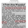 Grouping, Pfc. Charles Witters, Medic, 120th Inf. Regt., 30th Infantry Division, WIA, ETO