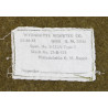 Blanket, Wool, US Army, WYANDOTTE WORSTED CO., Type I, 1942