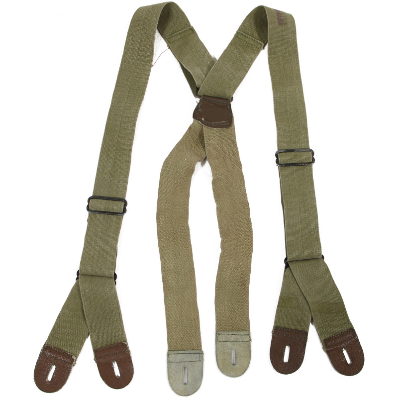 Bretelles, pantalon de parachutiste M-1942, bicolores