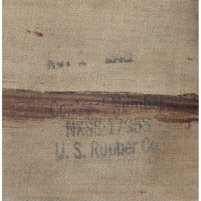 Bouée de débarquement, M-1926, US Navy, trois boutons pression, U.S. RUBBER CO. 1943