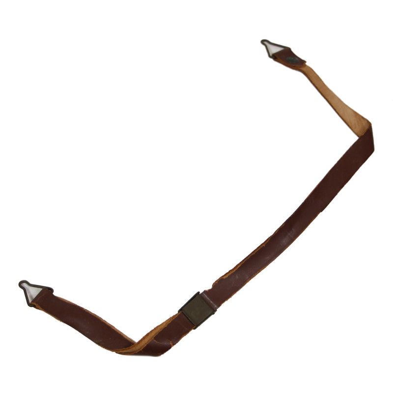 Jugulaire en cuir pour sous-casque M1 (liner), UNITED CARR, boucle OD