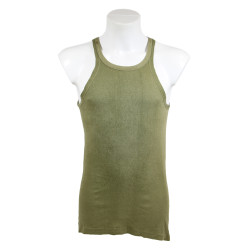 Undershirts, Cotton, Summer, Sleeveless, OD