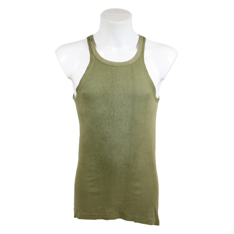 Undershirts, Cotton, Summer, Sleeveless, OD