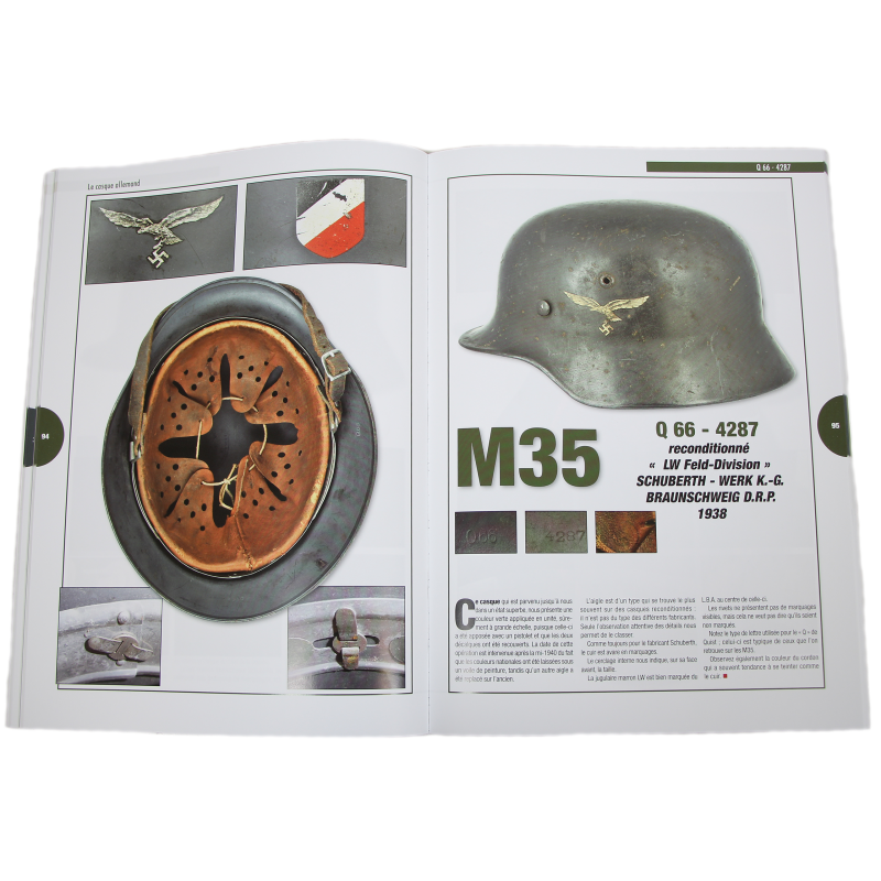 Le casque allemand, du M35 au M42