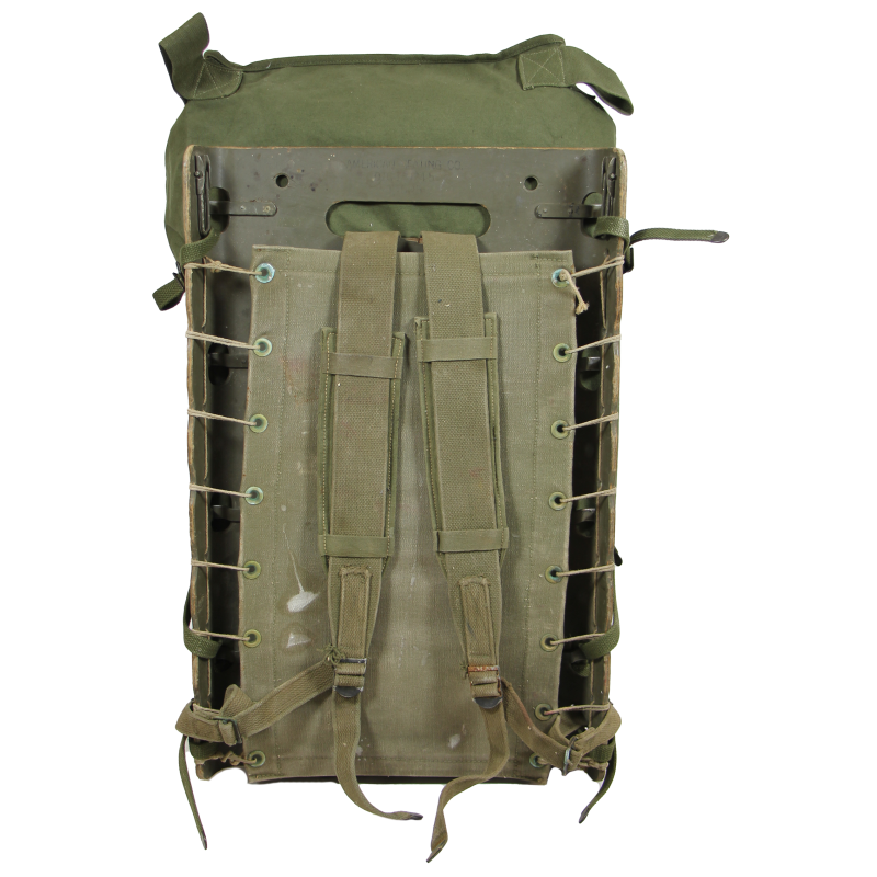 Packboard, 2nd Pattern, with Pack, Canvas, Medical, US Army