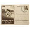 Postcard and Commemorative Badge, Visitor's, Olympic Games, Berlin, 1936