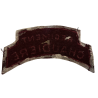 Titre d'épaule, Le Régiment de la Chaudière, Normandie, imprimé, 1er type
