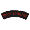 Title, Royal Artillery, imprimé