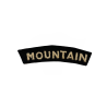 Title, Mountain, 52nd (Lowland) Infantry Division, Embroidered