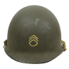 Helmet, M1, Staff Sergeant, FIRESTONE Liner, ETO