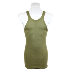 Undershirts, Cotton, Summer, Sleeveless, O.D., size 38, 1945
