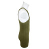 Undershirts, Cotton, Summer, Sleeveless, O.D., size 38, 1945