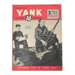 Magazine, YANK, February 6, 1944, British Edition