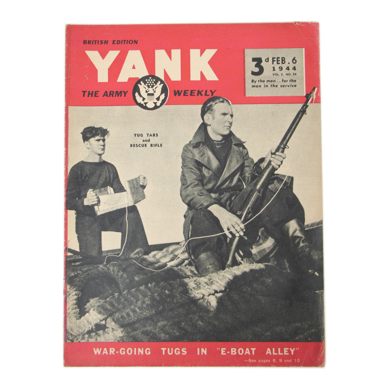 Magazine YANK, 6 février 1944, British Edition