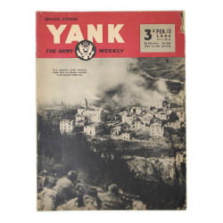 Magazine, YANK, February 13, 1944, British Edition