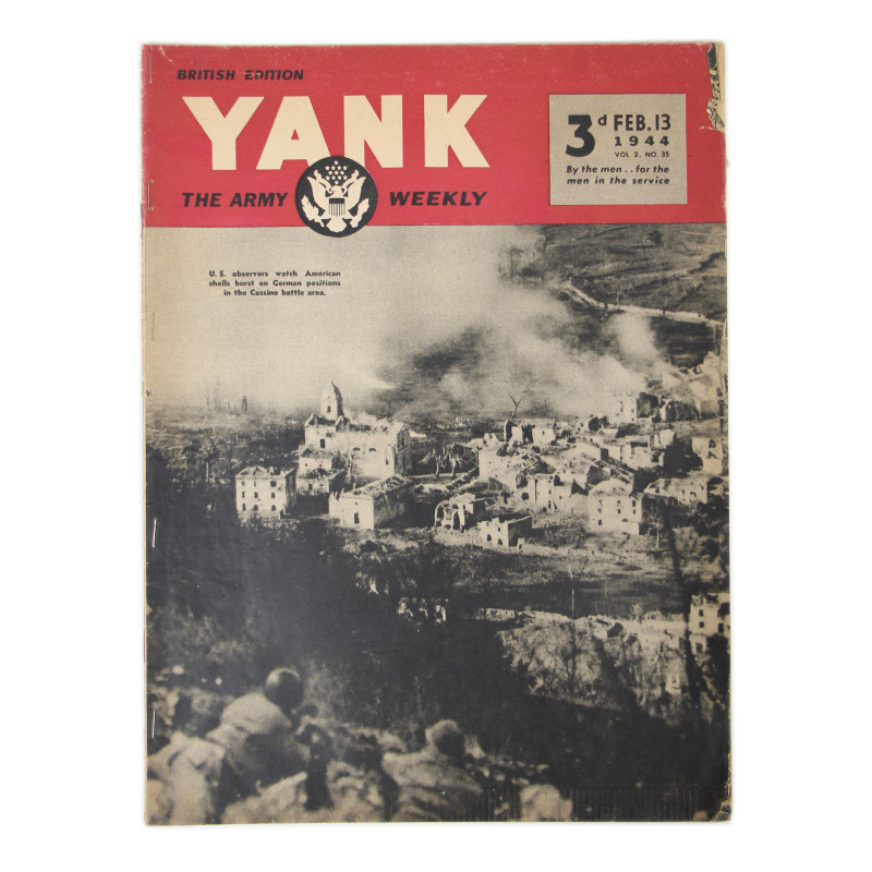 Magazine, YANK, February 13, 1944, British Edition