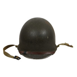 Helmet, M1, Fixed Loops, FIRESTONE Liner, Green A Washers