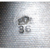 Casque M1, pattes fixes, liner FIRESTONE, A washers verts