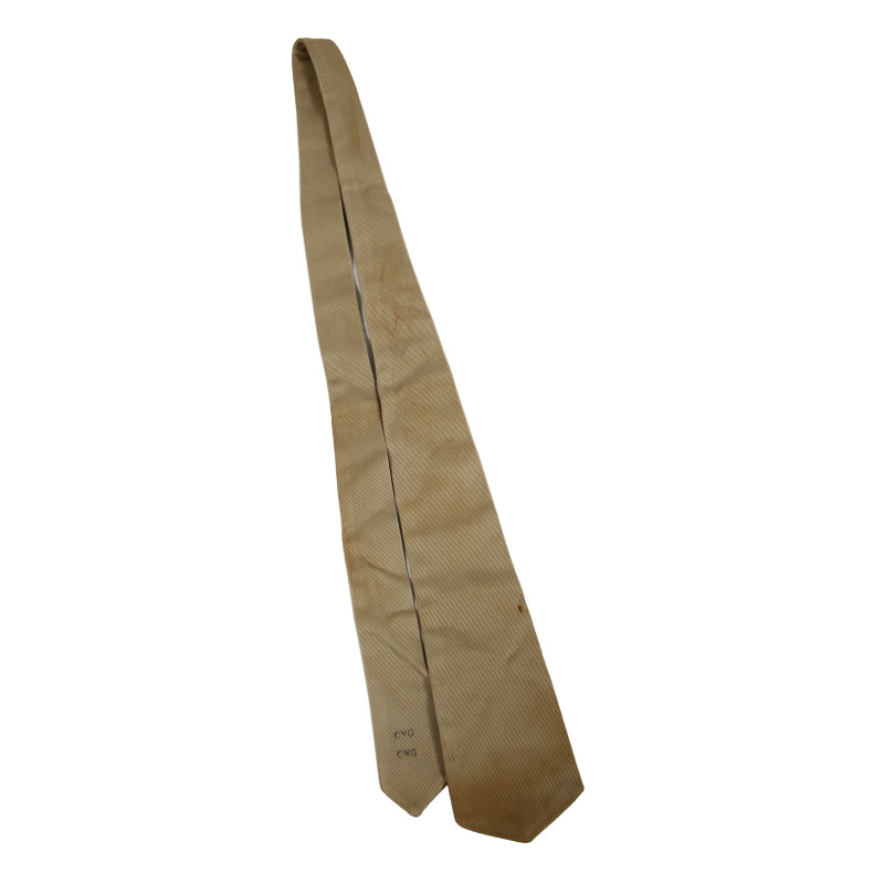 Cravate beige, US Army