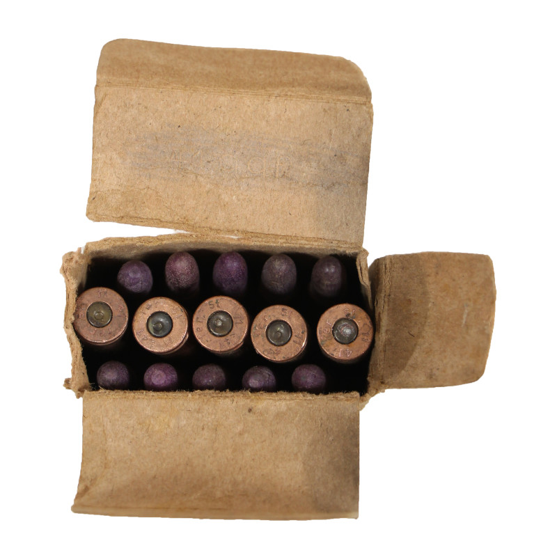 Boîte de cartouches d'exercice, Mauser 98k, Normandie, 1941