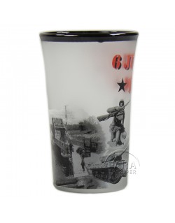 Verre à liqueur D-Day 6 juin 1944