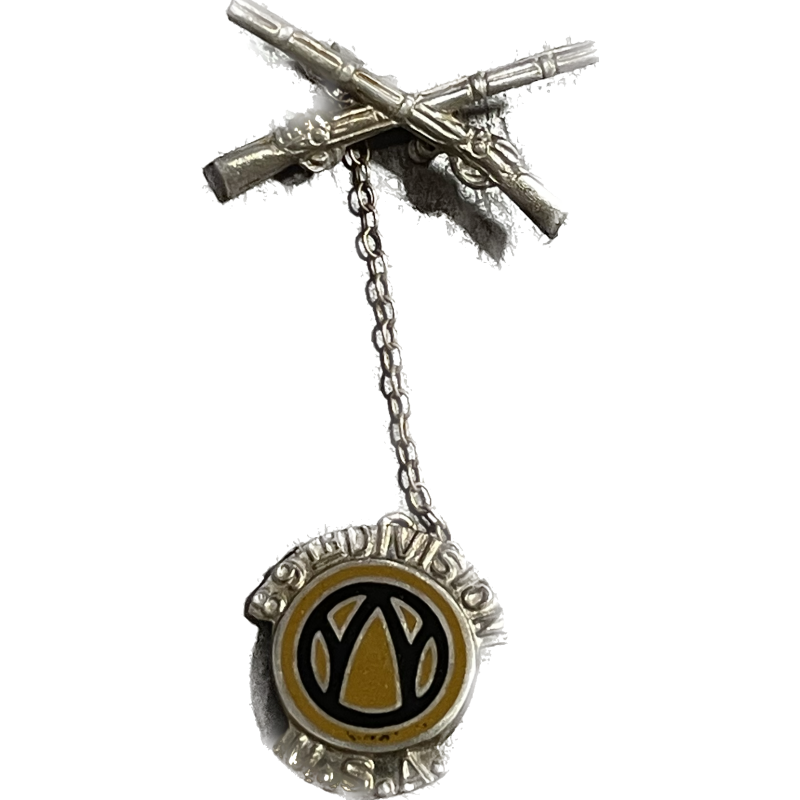 Broche, Sweetheart, 89th Infantry Division