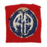 Patch, 82nd Airborne Division, British-Made