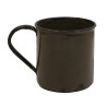 Mug, Enamel, Brown, British, ANGLO /I\ 1945