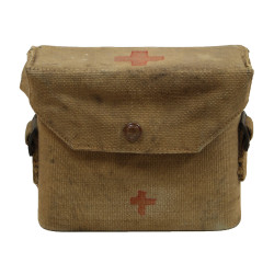 Étui en toile pour jumelles britanniques, infirmier, M.E. Co. 1941