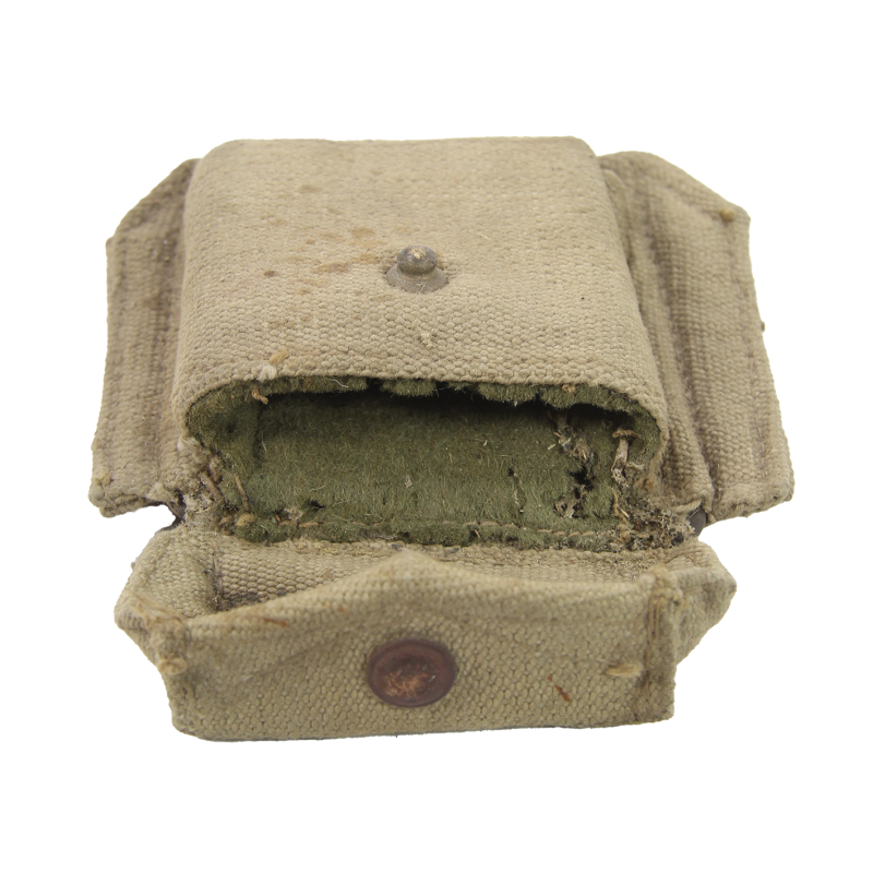 Pochette de boussole britannique, M. E. Co. 1943