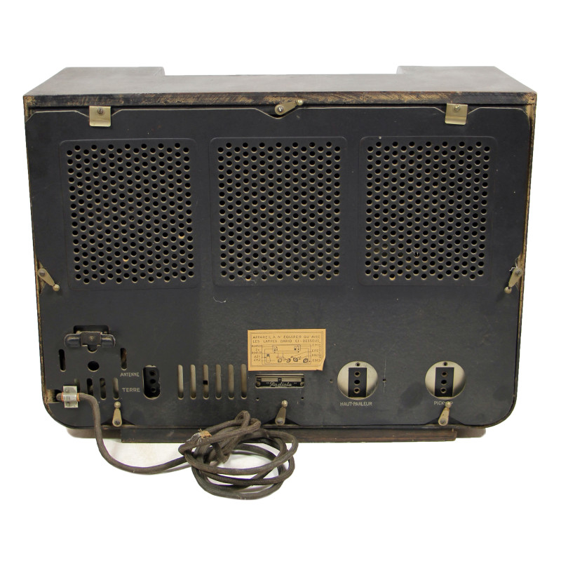 Poste radio, TSF, Radiola, RA 57 A, 1937