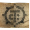 Armband, Identification, Oil Cloth, Invasion Flag, Transportation Corps