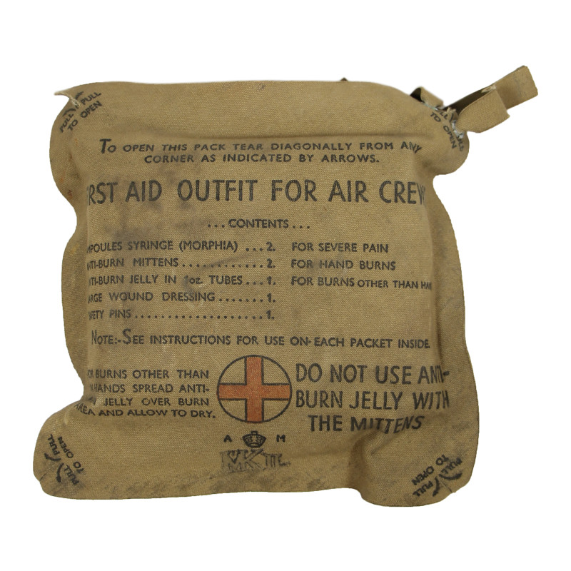 First Aid Outfit for Air Crew, Mk II, Air Ministry, Intact