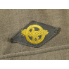 Chemise moutarde, T/4, 507th PIR, 82nd/17th Airborne Division