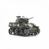 Maquette, TANK LEGER M5A1 37EME BATAILLON DE TANK FRANCE SEPTEMBRE 1944