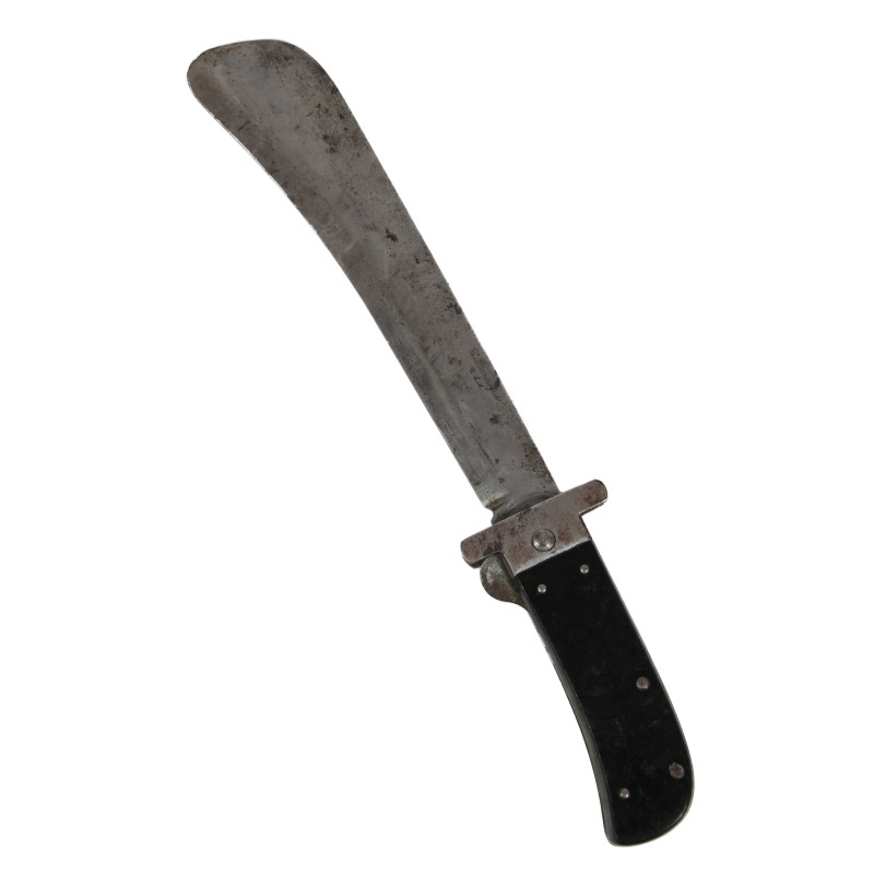 Machete, Folding, Emergency Kit, USAAF, Cattaraugus, with Sheath, Type A-1