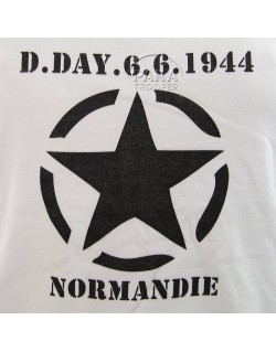 T-shirt, femme, D-Day 6.6.1944