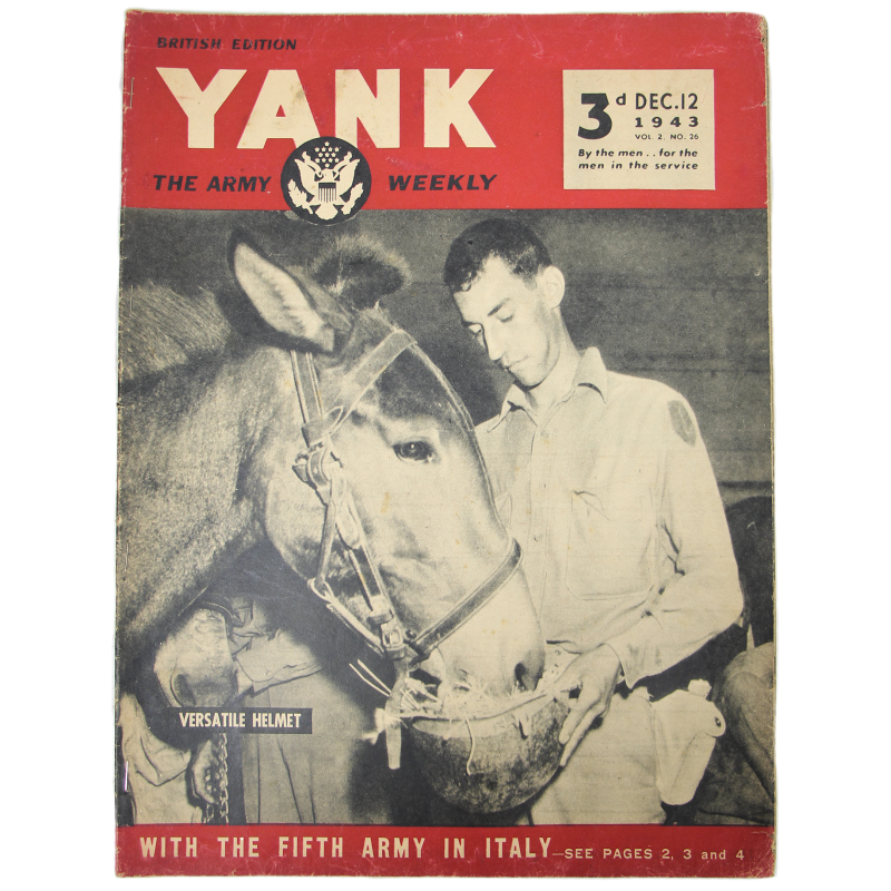 Magazine YANK, British Edition, 12 décembre 1943