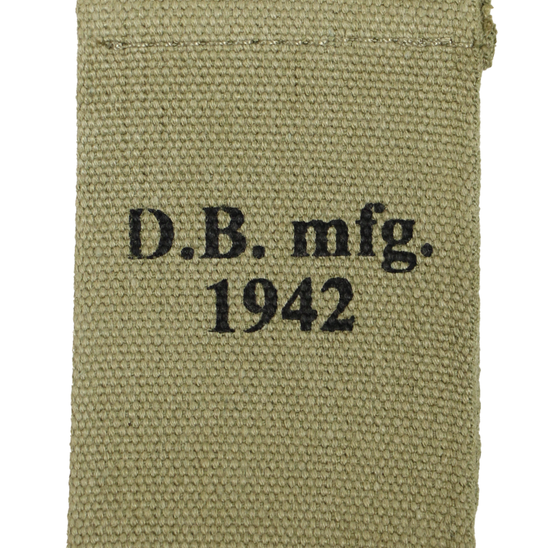 Strap carrying for field bag M-1936, D. B. mfg. 1942