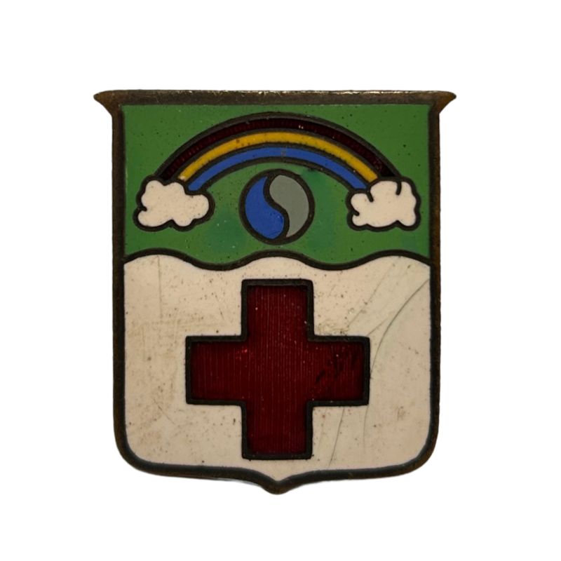 Crest, 119th Medical Battalion, 44th Infantry Division, à écrou